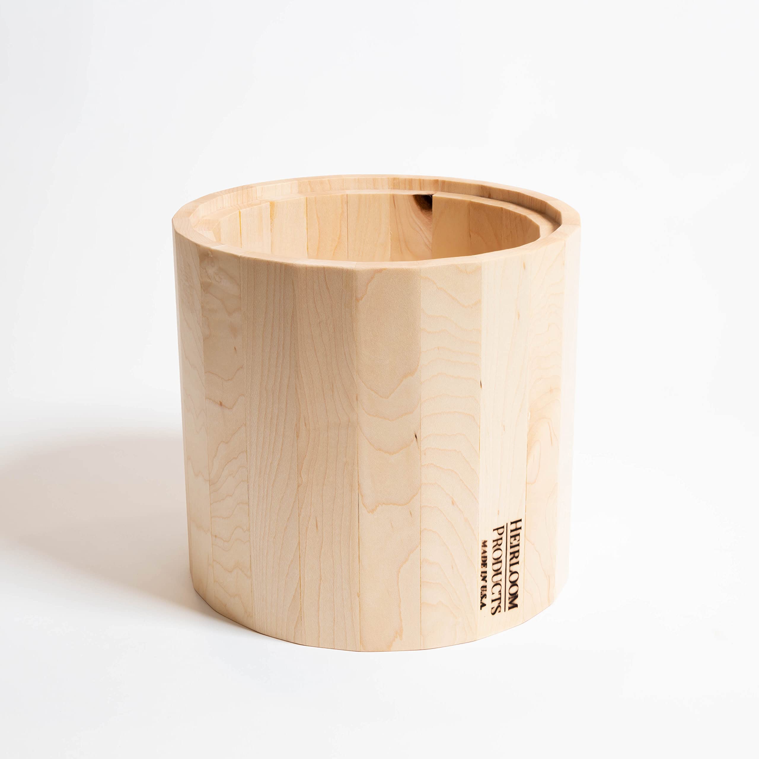 Premium Maple Wood Cooper Countertop Stand for Berkey Water Filters - USA Made, 7.5