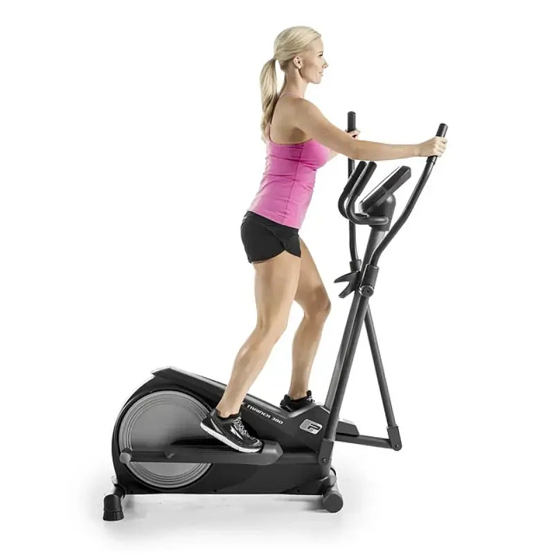 ProForm Stride Trainer 380 Elliptical Machine - Low Impact Cardio Workout Equipment for Home Gym - Perfect for Weight Loss & Full Body Toning