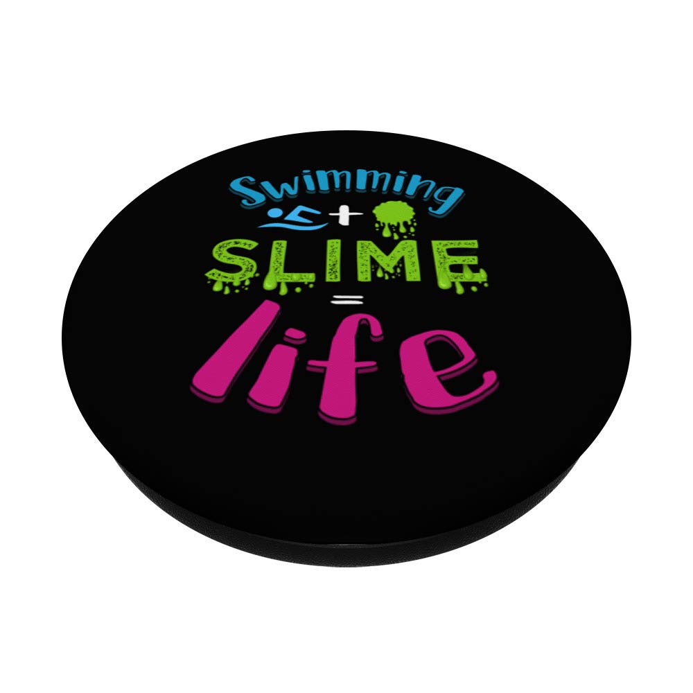 Swimming Slime Phone Stand for Swimmers - Non-Slip Holder for Poolside & Beach Use