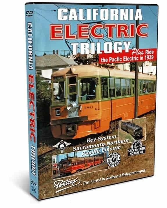 Vintage California Electric Trilogy Model Train Set - Key System, Sacramento Northern & Pacific Electric with 1939 Bonus Trolley | Collectible Railroad Memorabilia for Train Enthusiasts & History Buffs | Perfect for Home Display, Museum Exhibits & Educational Purposes