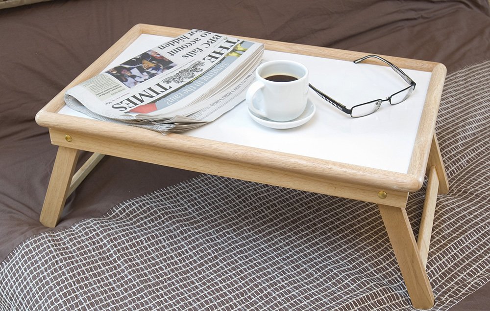 NRS Adjustable Tray - Bed Table for Eating & Reading
