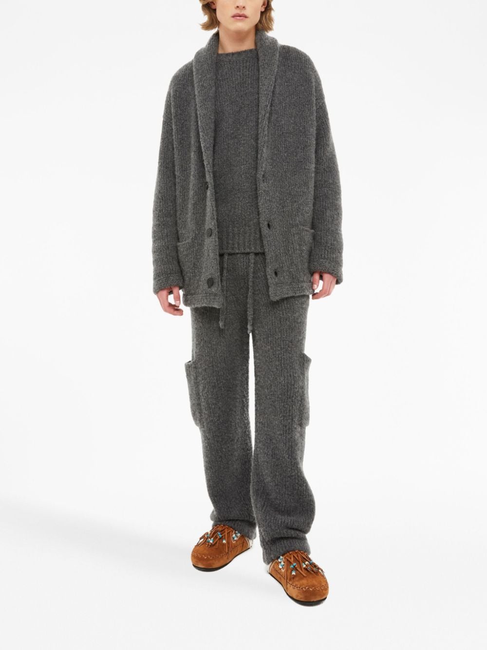Alanui Grey Sweaters for Women - Cozy Knit Pullover for Fall & Winter - Perfect for Casual Outfits and Layering