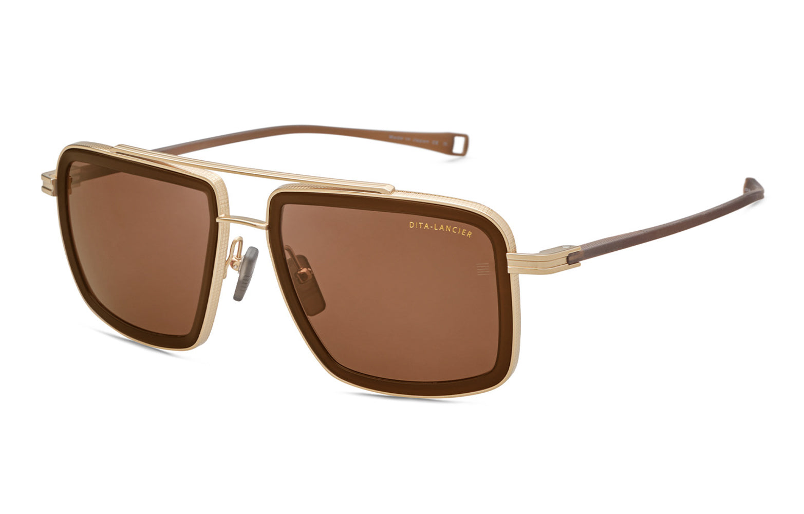 Dita Lancier DLS422 Sunglasses - Premium Polarized UV Protection - Stylish Aviator Shades for Men & Women - Perfect for Driving, Travel & Outdoor Activities