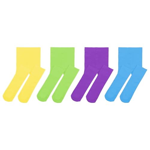 06 Bright Green & Yellow & Purple & Sky Blue