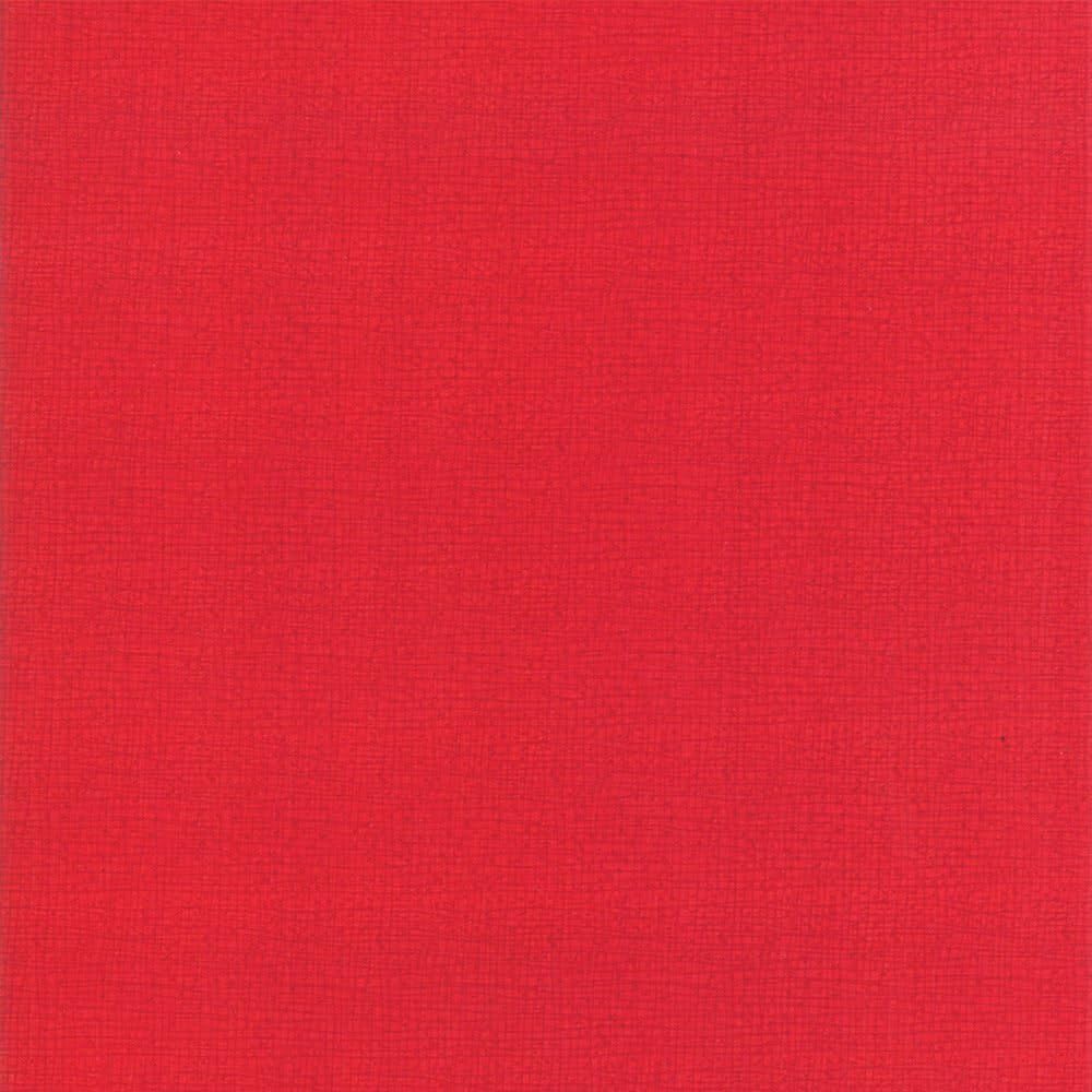 Moda Fabrics 108 Inch Wide Quilting Fabric - Premium Cotton Quilt Backing Material for Bedding & Home Decor - Thatched Robin Pickens Crimson Design - Perfect for Quilts, Blankets, and DIY Craft Projects
