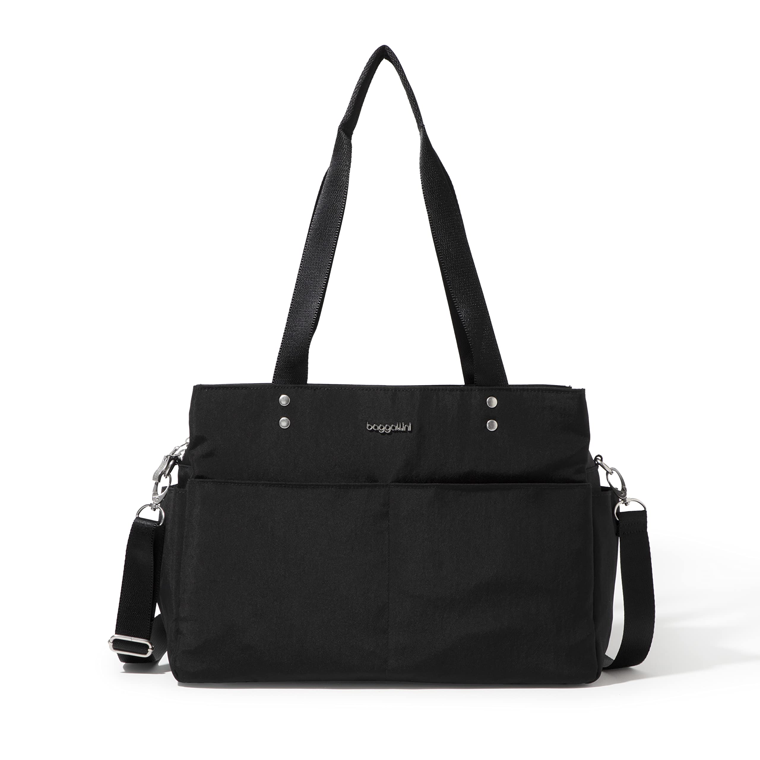 Baggallini The Only Bag - Multi-Compartment Crossbody Tote Bag for Women, Travel, Work & Everyday Use | Stylish & Functional Purse with Multiple Pockets