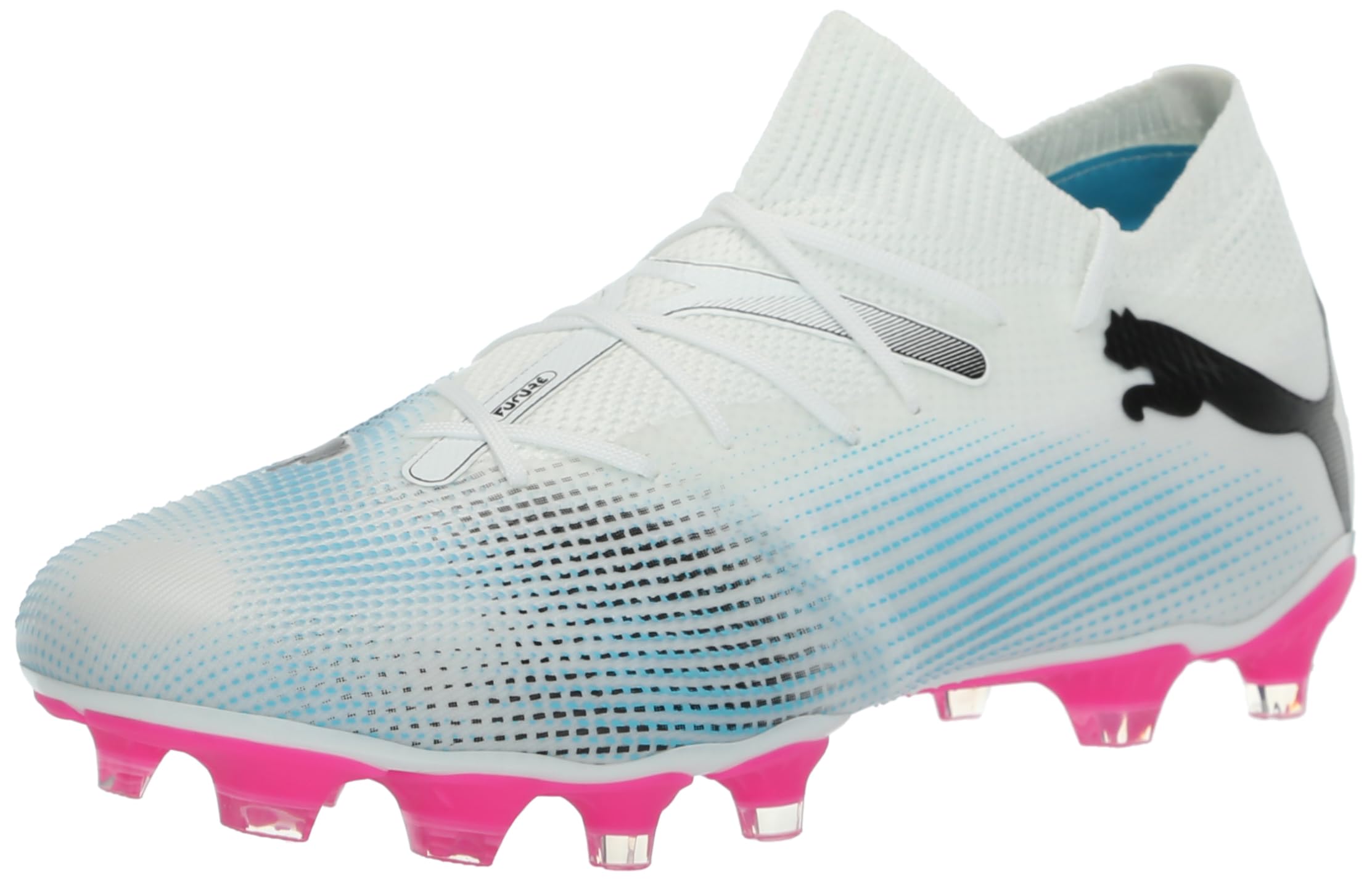 PUMA Women's Future 7 Match Firm Ground Soccer Cleats - Lightweight Artificial Turf Football Shoes for Women - Perfect for Training & Matches on Synthetic Grass Fields