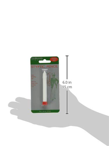 Clubman Pinaud Styptic Pencil for Men - 0.33 oz (Pack of 3) - Fast-Acting Nick & Cut Relief - Perfect for Shaving, Grooming & First Aid Kits
