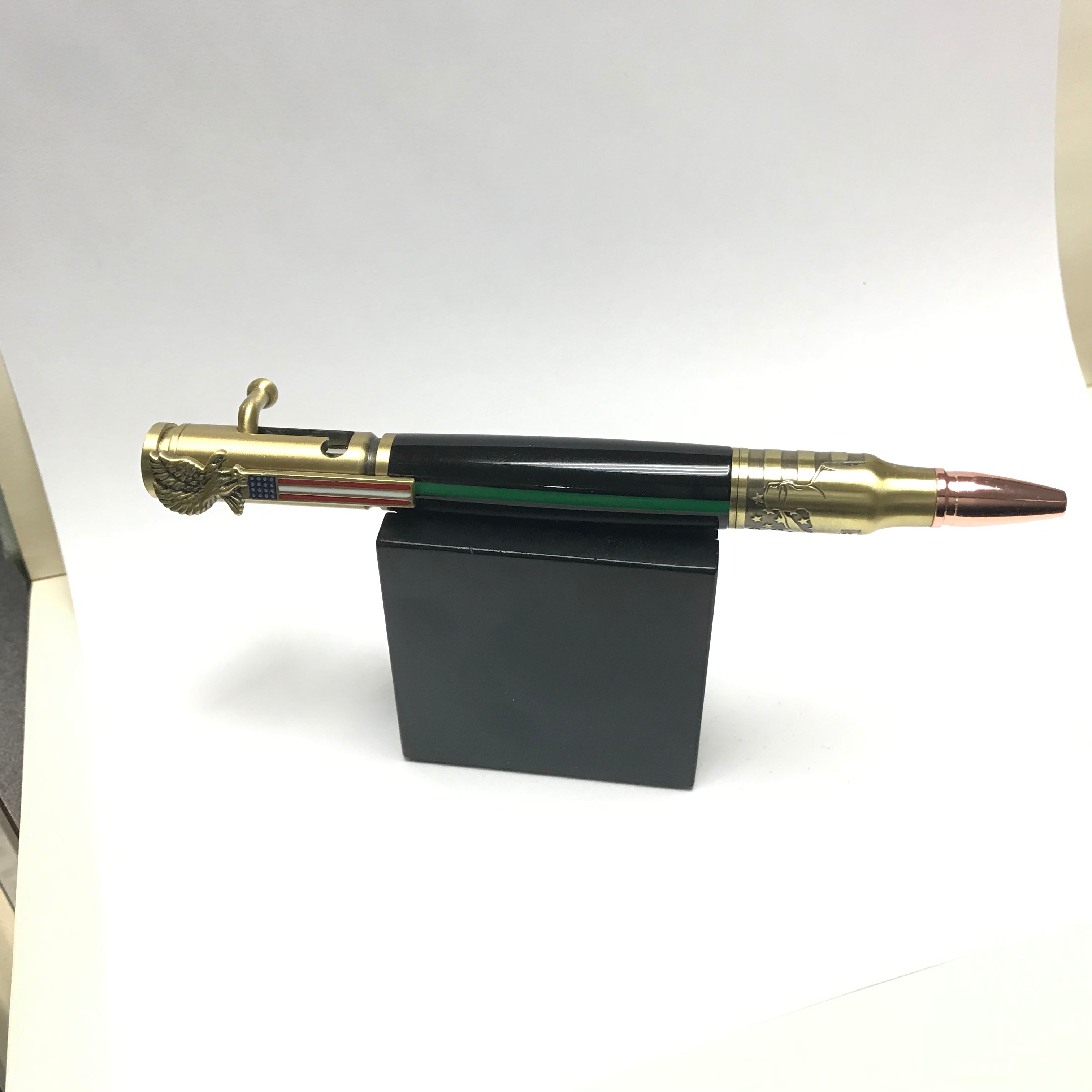 Mark Ashley Salute Bolt Action Ballpoint Pen - Premium Stainless Steel Tactical Pen for Everyday Carry, Survival & Self-Defense - Perfect for Office, Outdoor Adventures & Emergency Situations