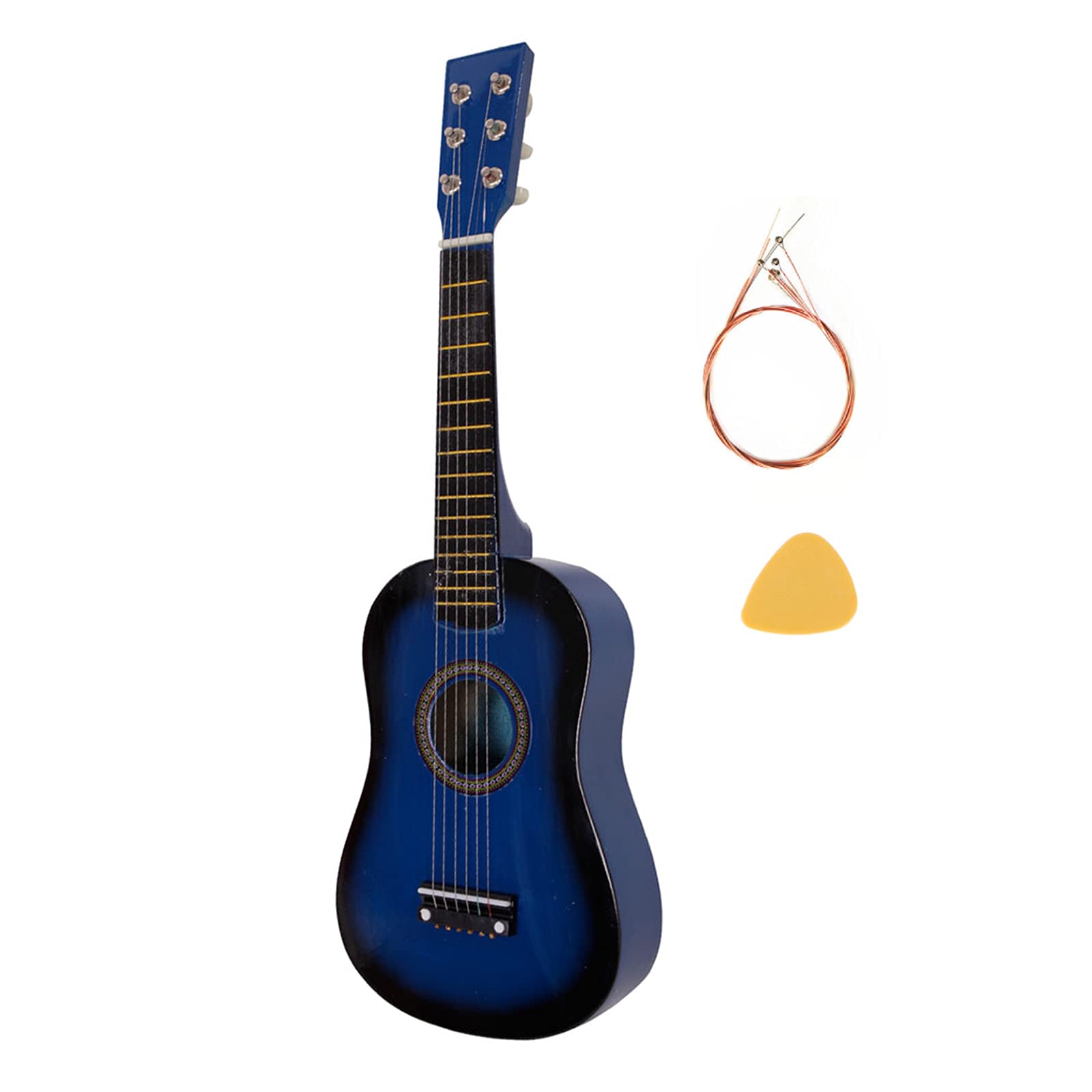 **Best Acoustic Guitar for Kids Ages 3-5 – 23 Inch 6-String Beginner Guitar with Pick – Perfect First Guitar for Toddlers & Preschoolers – Ideal for Music Lessons, Birthday Gifts & Playtime (Blue)**