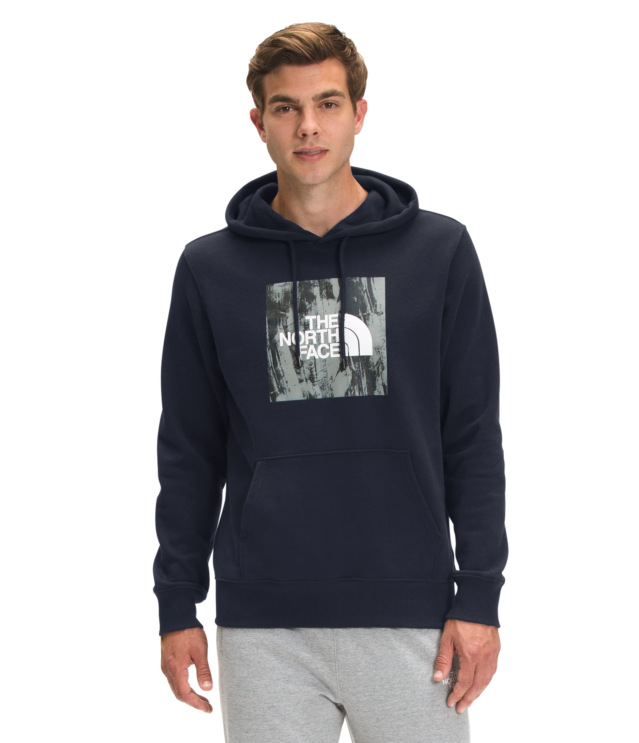 The North Face Men's Boxed in Pullover Hoodie - Lightweight Fleece Jacket for Hiking, Camping & Outdoor Activities