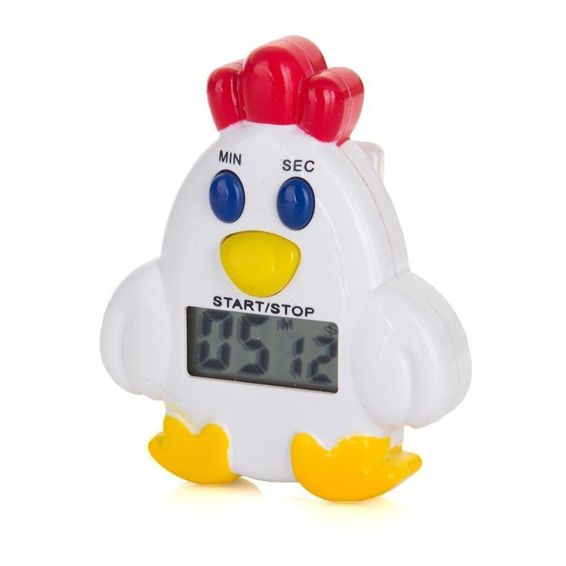 OFKPO Digital Kitchen Timer - Cute Chicken Shape Countdown Alarm Clock for Cooking, Baking & More | Perfect for Home, Office & Classroom Use