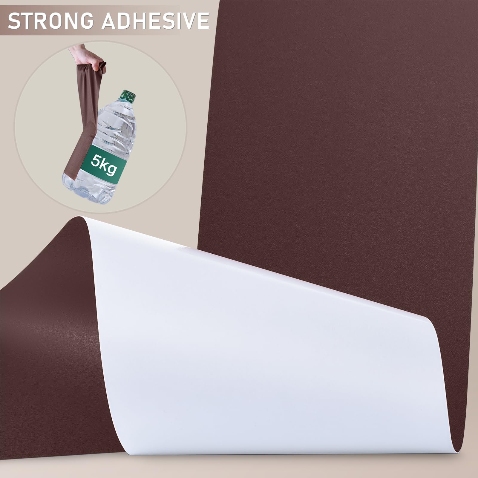 Self-Adhesive Leather Repair Patch Kit - 4