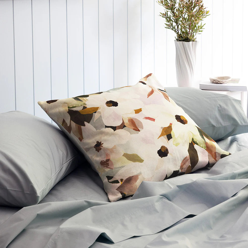 Ambrosia Square Cushion 50x50cm - Soft Decorative Throw Pillow Cover by Bambury for Sofa, Bed, Living Room & Home Decor
