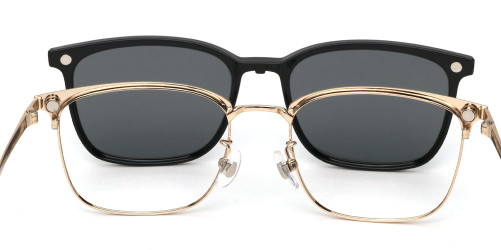 JINS Switch Classic 196 - Stylish Blue Light Blocking Glasses for Men & Women | Anti-Eye Strain Computer Glasses for Gaming, Office Work & Digital Screen Use