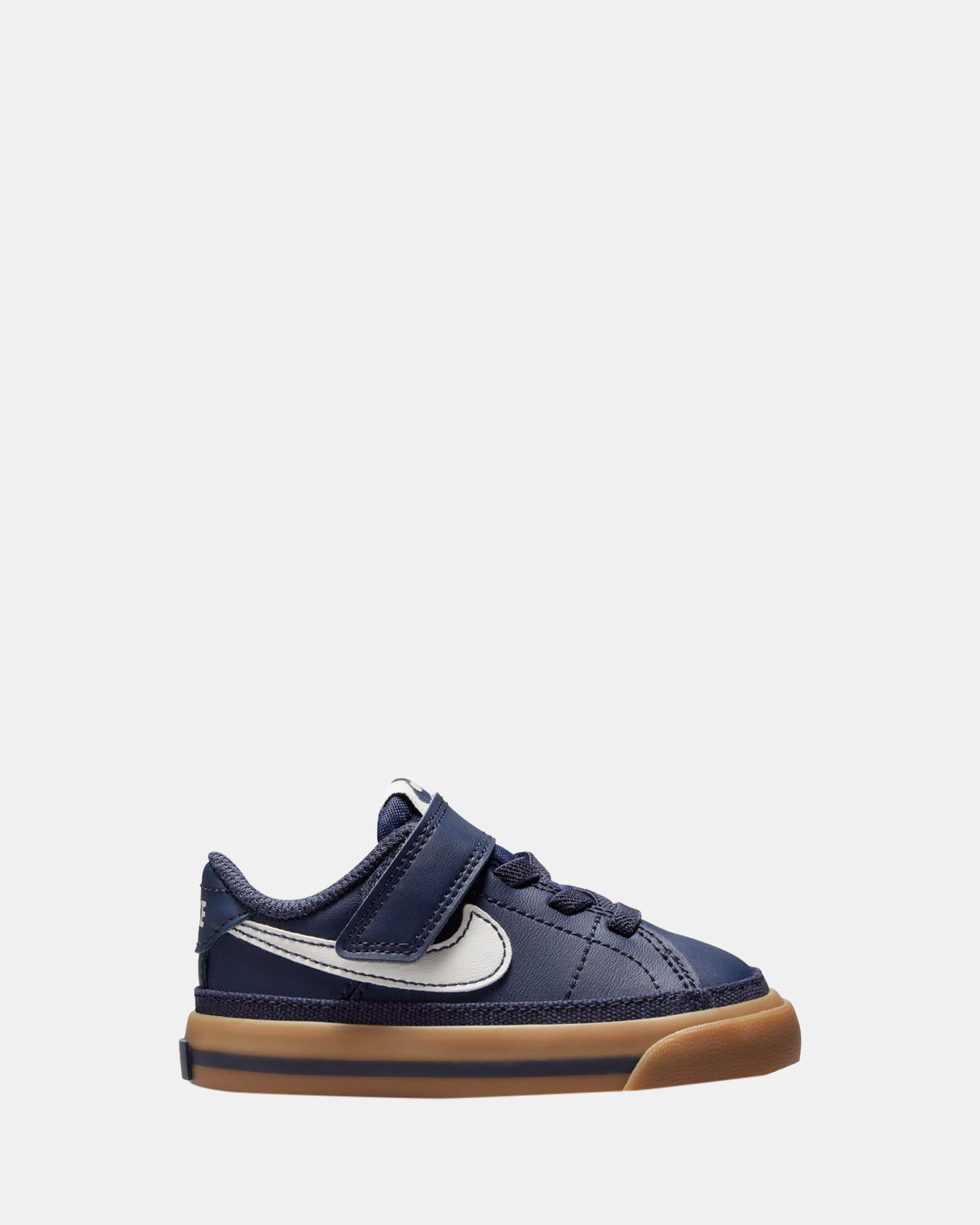 Nike Court Legacy Infant Sneakers in Thunder Blue/Sail/Gum - Stylish & Comfortable Baby Shoes for Casual Wear, Playtime & Everyday Adventures
