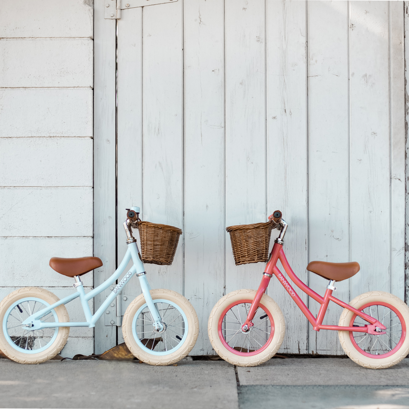 Banwood Balance Bike for Kids - First Go Wooden Training Bike for Toddlers - Perfect for Learning to Ride & Outdoor Play