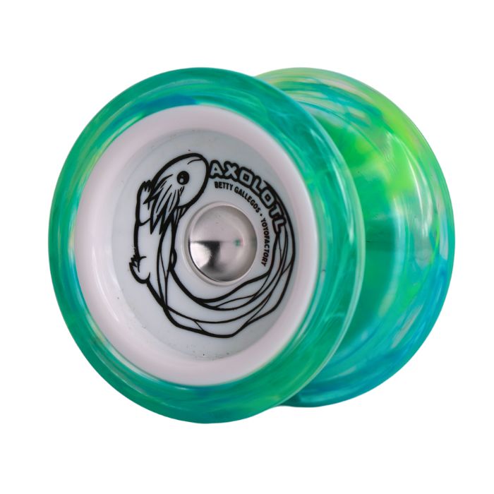 YoYoFactory Axolotl Professional Yo-Yo - High Performance Unresponsive YoYo for Beginners & Advanced Players - Perfect for Tricks, Competitions & Stress Relief