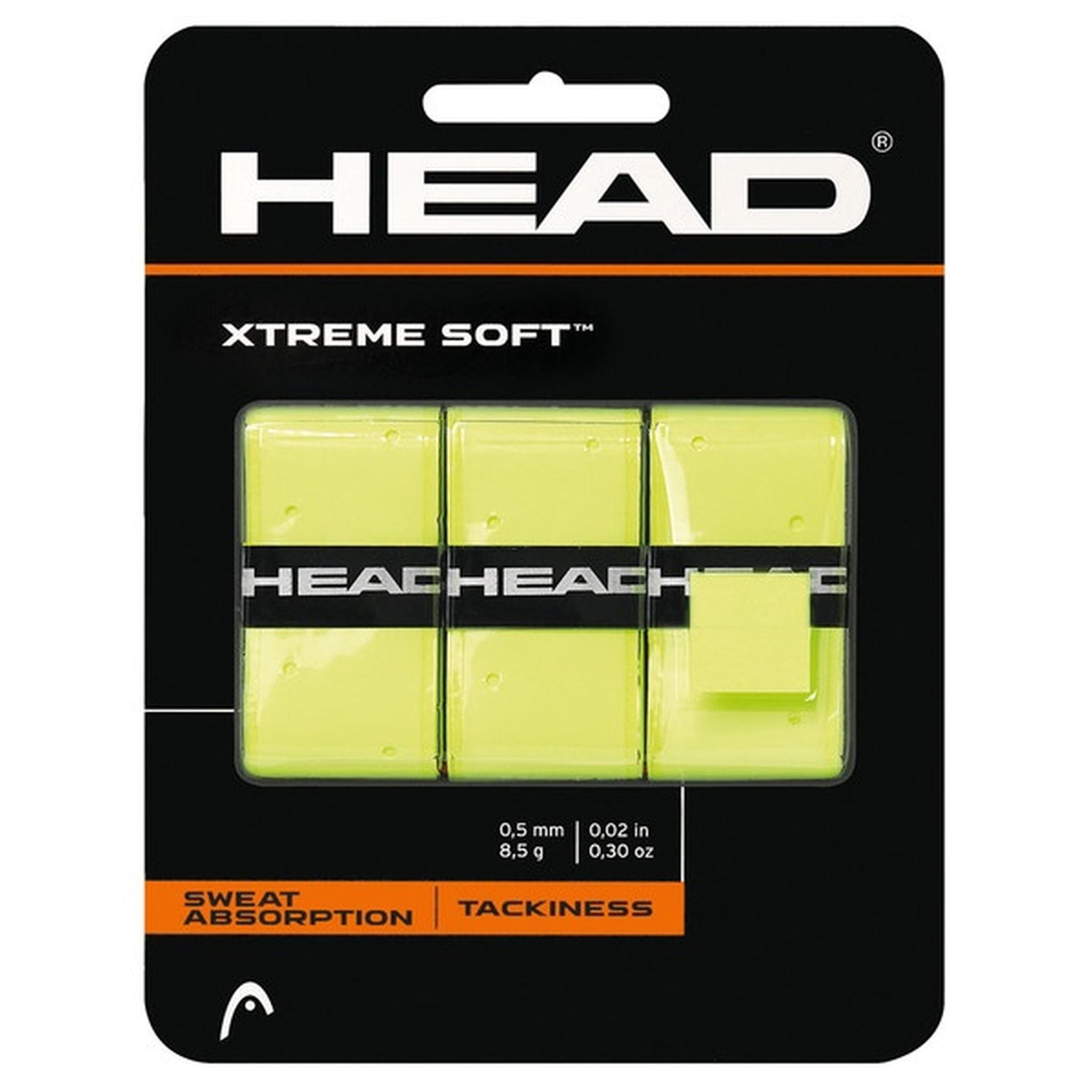 HEAD Xtreme Soft Overgrip - Premium Tennis Grip Tape for Enhanced Comfort & Sweat Absorption - Perfect for Tennis, Badminton & Racquetball Players