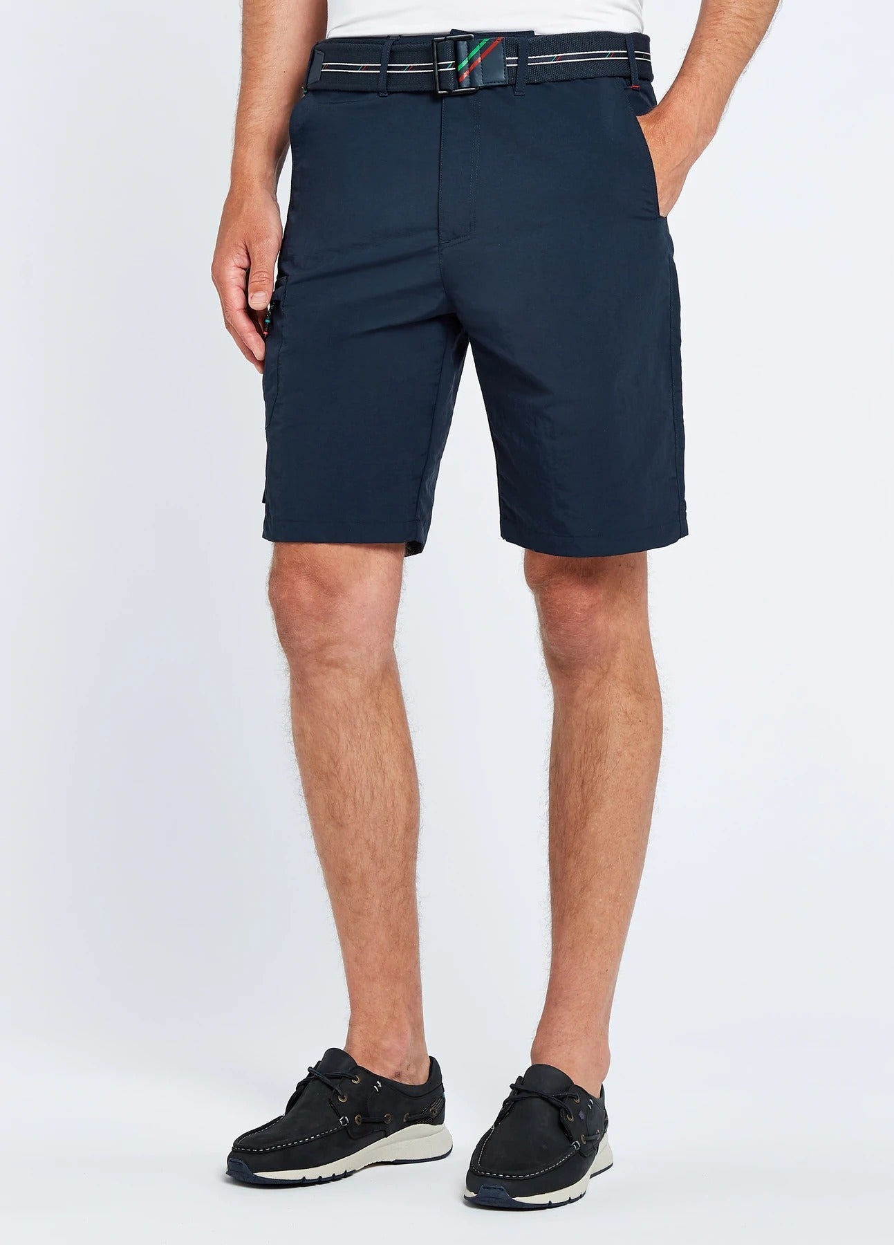 DUBARRY Men's Cyprus Fast Dry Crew Shorts - Quick Drying, Comfortable & Lightweight - Navy Blue - Perfect for Running, Gym, Hiking & Outdoor Activities