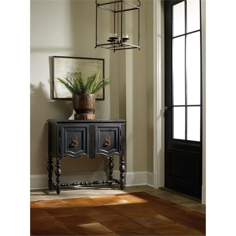 Hooker Furniture Black Accent Chest - Stylish Storage for Bedroom, Living Room, or Entryway