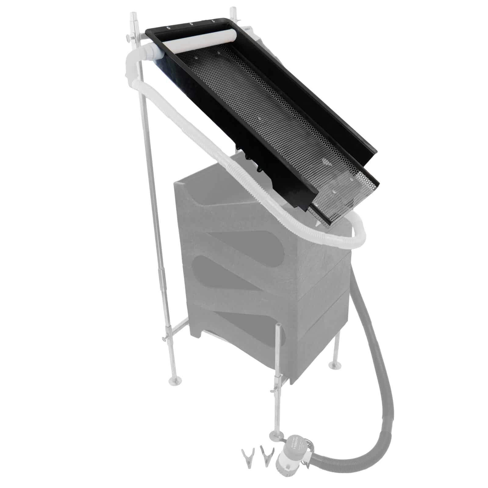 Gold Banker Stainless Steel Gold Panning Tray - Compatible with Gold Cube & Solo Use - Perfect for Gold Prospecting, Mining & Outdoor Adventures