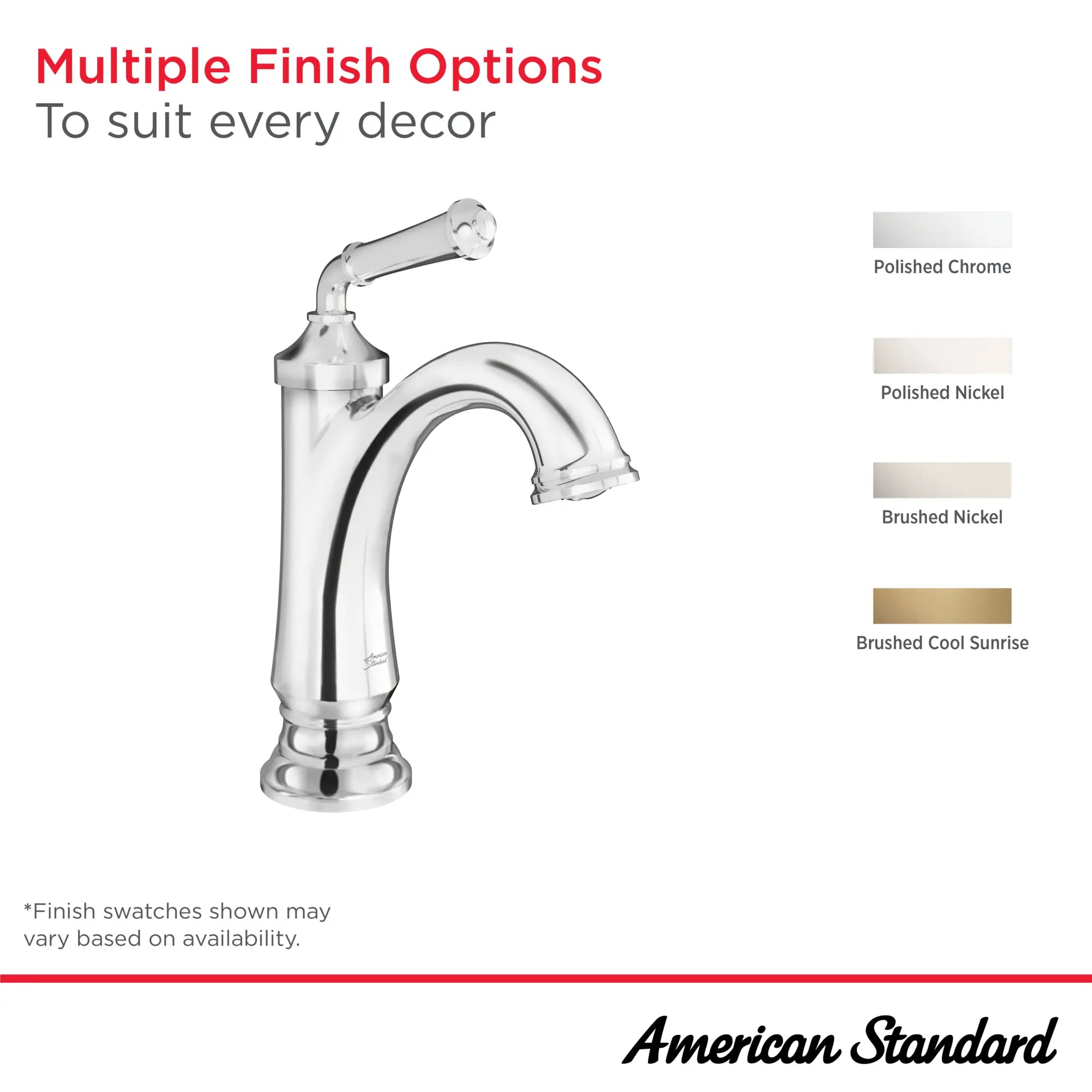 Delancey® Single Hole Single Handle Bathroom Sink Faucet 1.2 GPM Water-Saving Design with Lever Handle - Perfect for Modern Bathrooms, Powder Rooms & Guest Baths