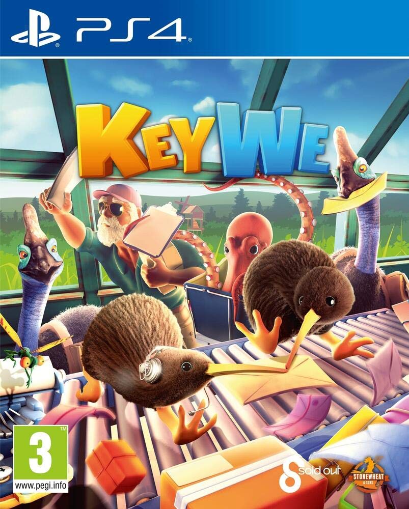 KeyWe PS4 Game - Fun Multiplayer Puzzle Adventure for Couples & Friends | Perfect for Co-op Gaming Nights & Party Entertainment