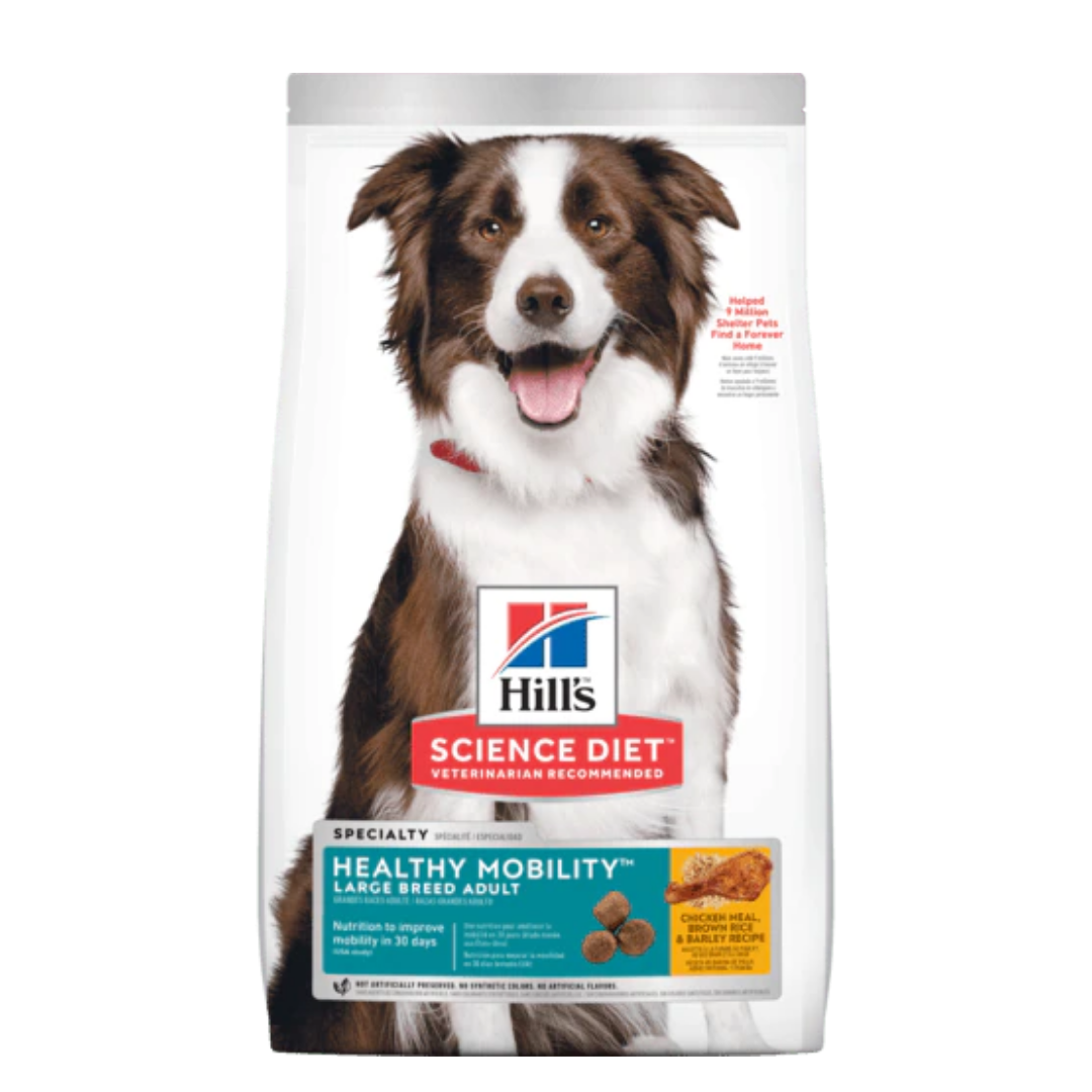 Hill's Science Diet Adult Large Breed Dry Dog Food for Healthy Mobility, 12kg - Supports Joint Health & Active Lifestyle for Big Dogs