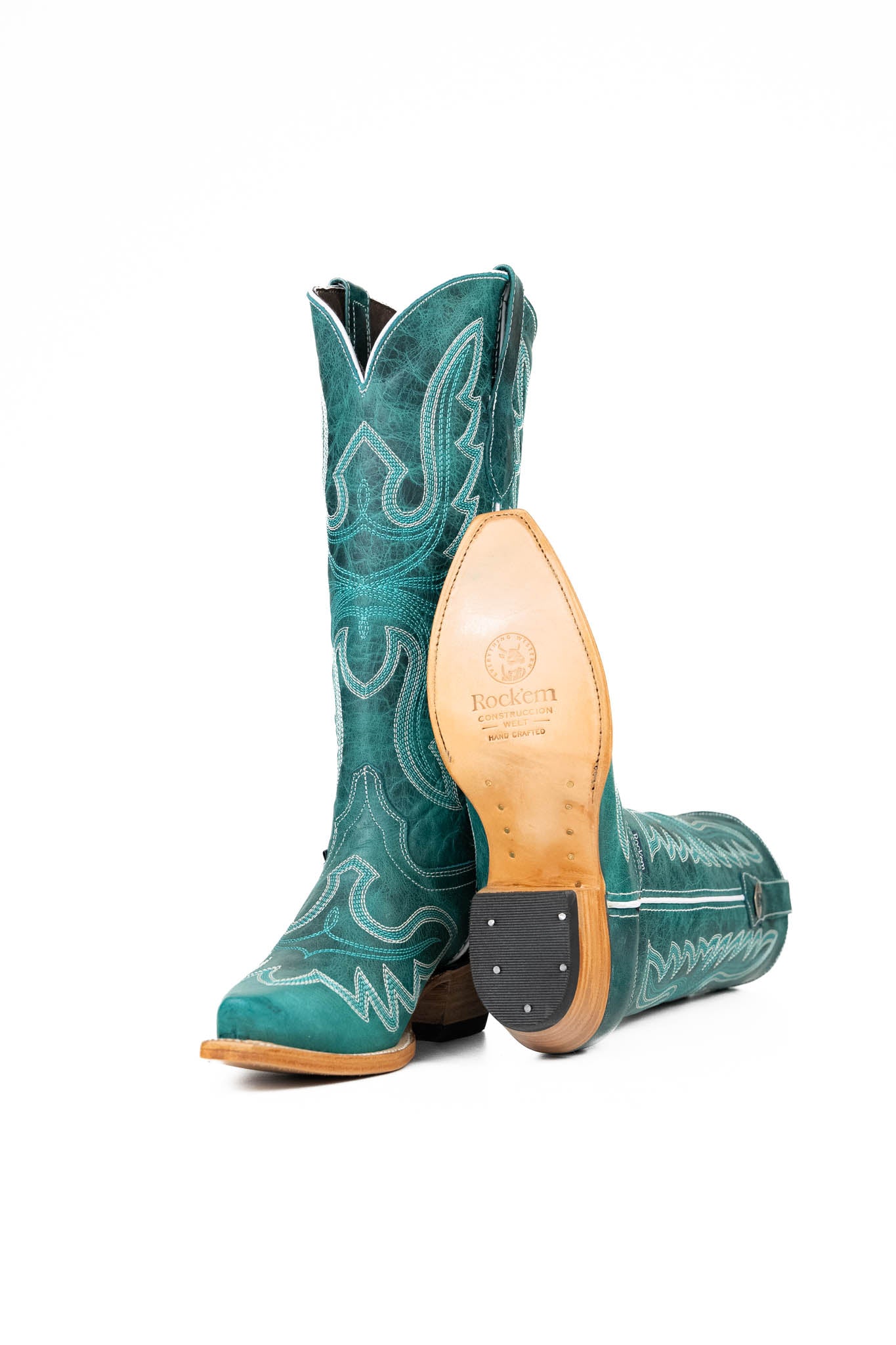 Madeline Midi Snip Toe Cowgirl Boots for Women - Western Ankle Booties with Leather Upper & Stacked Heel | Perfect for Country Dancing, Rodeo Events & Casual Outfits