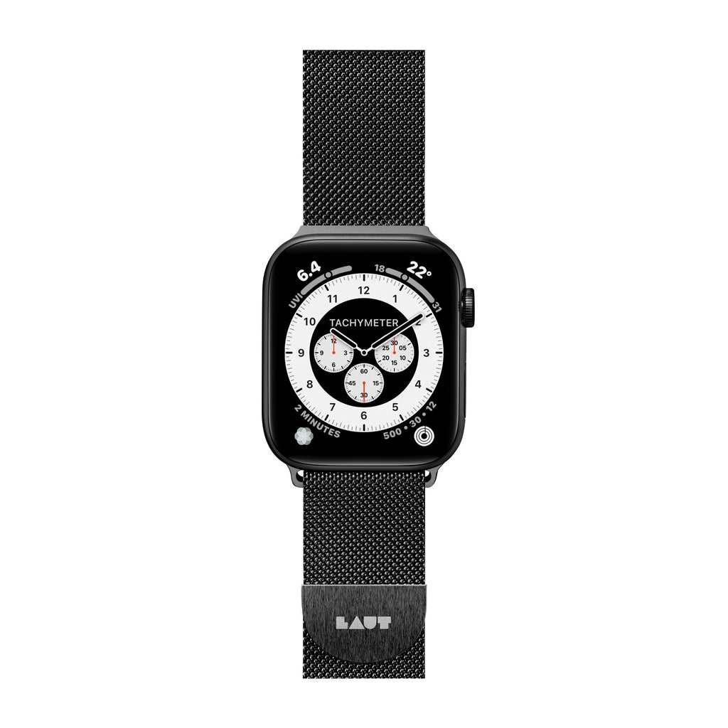 Premium Stainless Steel Loop Watch Band for Apple Watch 38mm/40mm - Durable & Adjustable Replacement Strap for Workout, Running & Everyday Wear
