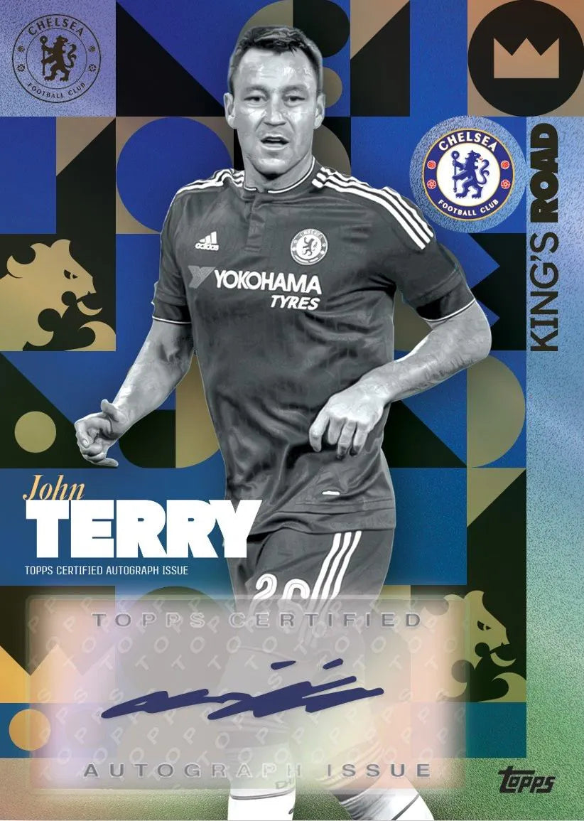 Official Topps Chelsea FC 2023-2024 Team Set - Authentic Soccer Trading Cards for Collectors and Fans - Perfect for Gifts, Display, and Match Day Memorabilia