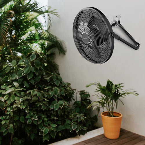 Cloudlift S12 Floor & Wall Fan with Wireless Remote Control - Powerful Cooling for Home, Office & Bedroom - Quiet Oscillating Fan with Adjustable Height & Speed Settings