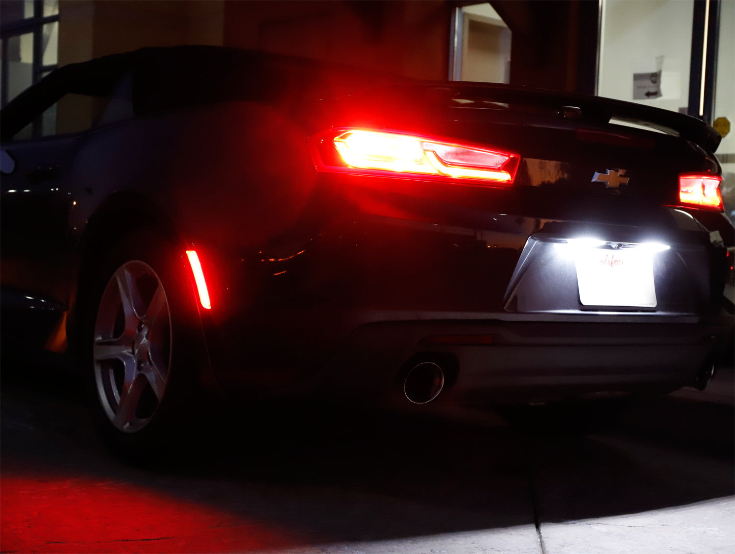 90 SMD Red LED Clear Side Marker Lights for 2016-2023 Chevy Camaro 6th Gen - Upgrade Rear Turn Signal Lights for Improved Visibility & Style (Perfect for Night Driving & Car Shows)