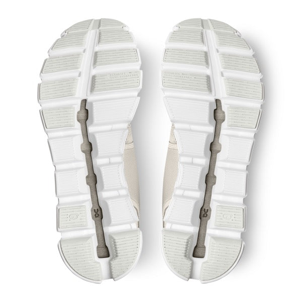 Women's Cloud 5 Running Shoes - Lightweight Pearl White Sneakers for Jogging, Gym & Everyday Wear