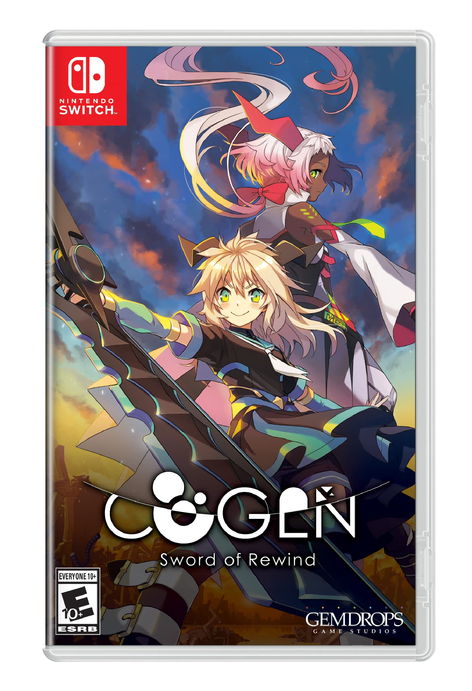 Cogen: Sword of Rewind - Action-Adventure Game for Nintendo Switch | Time Rewind Combat & Retro Pixel Art | Perfect for Fans of Classic Platformers & Indie Games