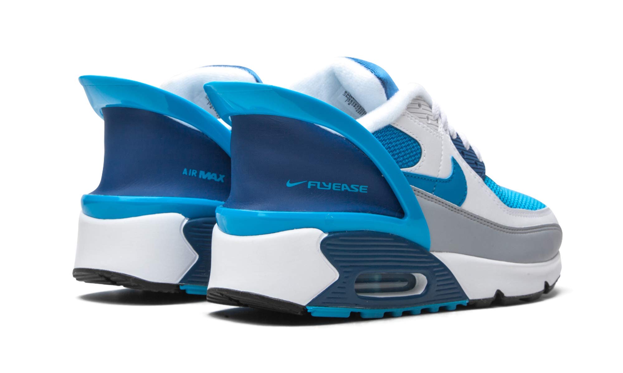 Nike Air Max 90 Flyease GS Running Shoes - Lightweight Cushioned Sneakers for Kids | Perfect for School, Sports & Everyday Wear (Style: CV0526)