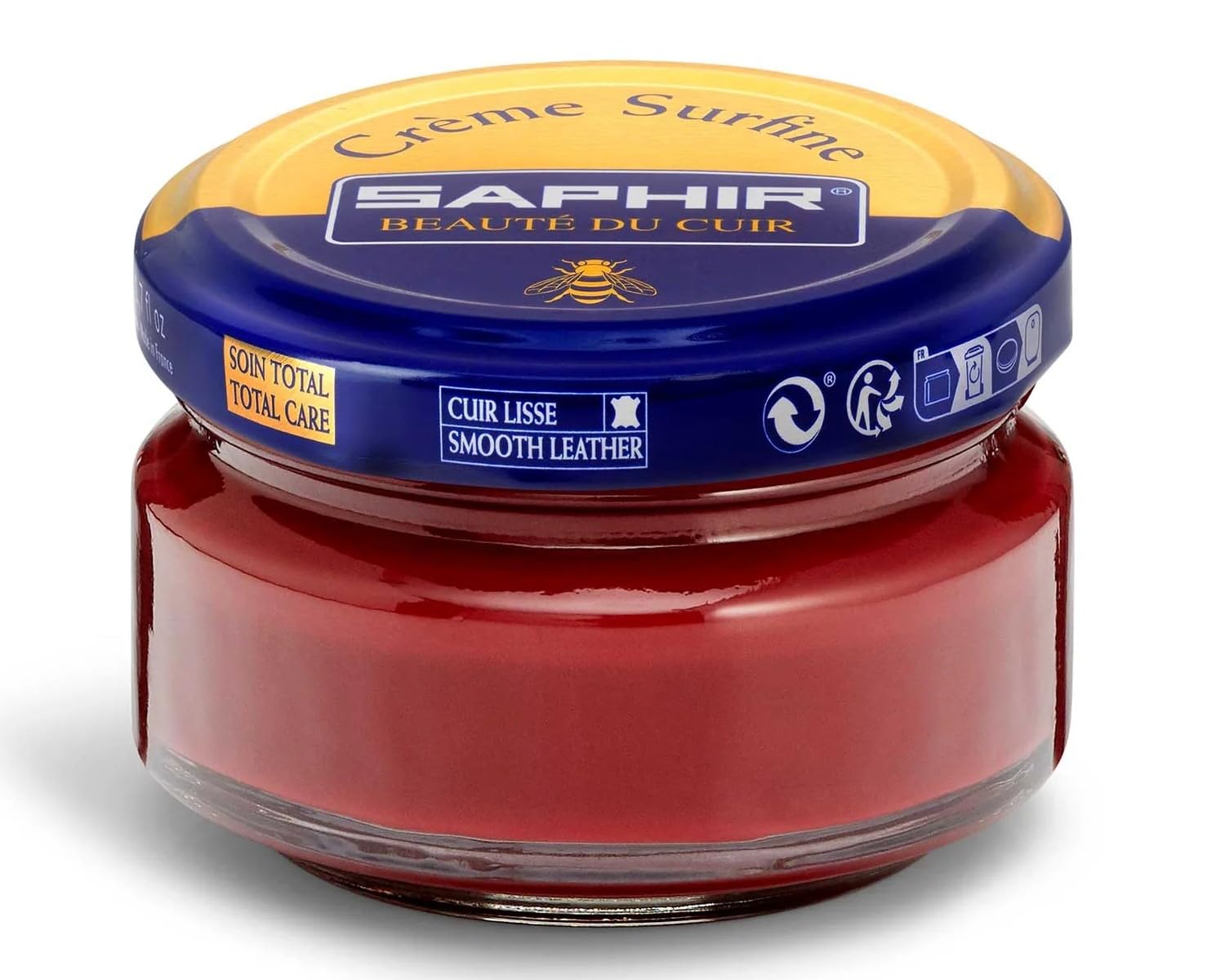 SAPHIR Premium Men's Shoe Care Kit - Leather Conditioner & Polish for Dress Shoes, Boots & Loafers - Perfect for Office, Weddings & Formal Events