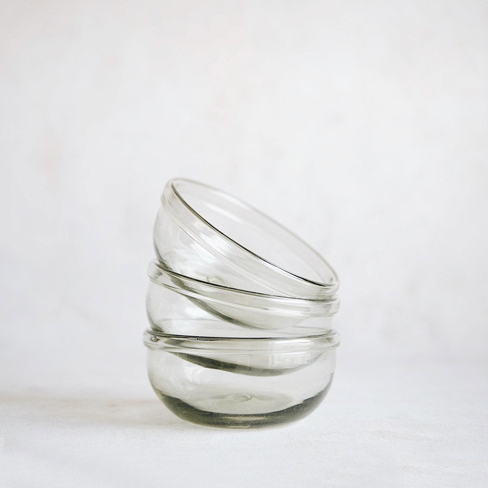 Handmade Small Handblown Glass Bowl - Decorative Serving Dish for Candy, Nuts & Desserts | Perfect for Parties, Weddings & Home Decor