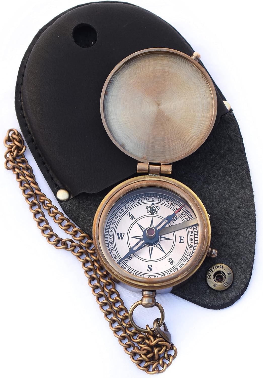 Personalized Engraved Compass Gift for Men & Boys - First Communion, Baptism, Confirmation & Missionary Religious Gifts - Perfect for Outdoor Adventures, Travel & Faith-Based Occasions