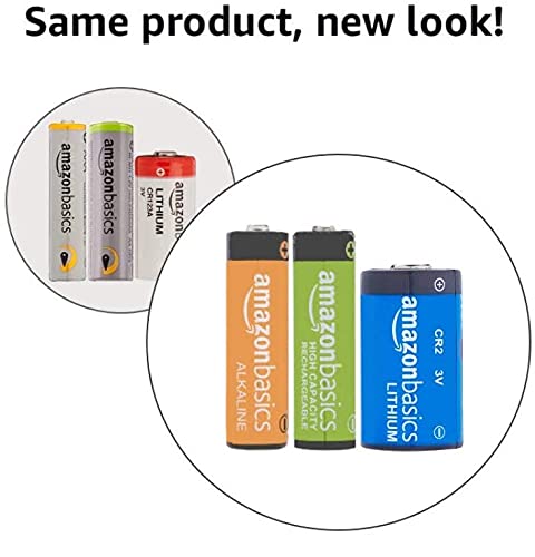 Amazon Basics 8 Pack AA 2000mAh Rechargeable Batteries with 4-Hour Fast Charger - High Capacity NiMH Batteries for Cameras, Toys, Flashlights & Electronics - Overcharge Protection & Pre-Charged Ready to Use