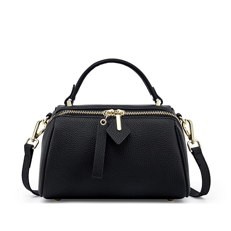 Minimalist Small Boston Bag - Stylish & Compact Crossbody Purse for Women | Perfect for Work, Travel & Everyday Use