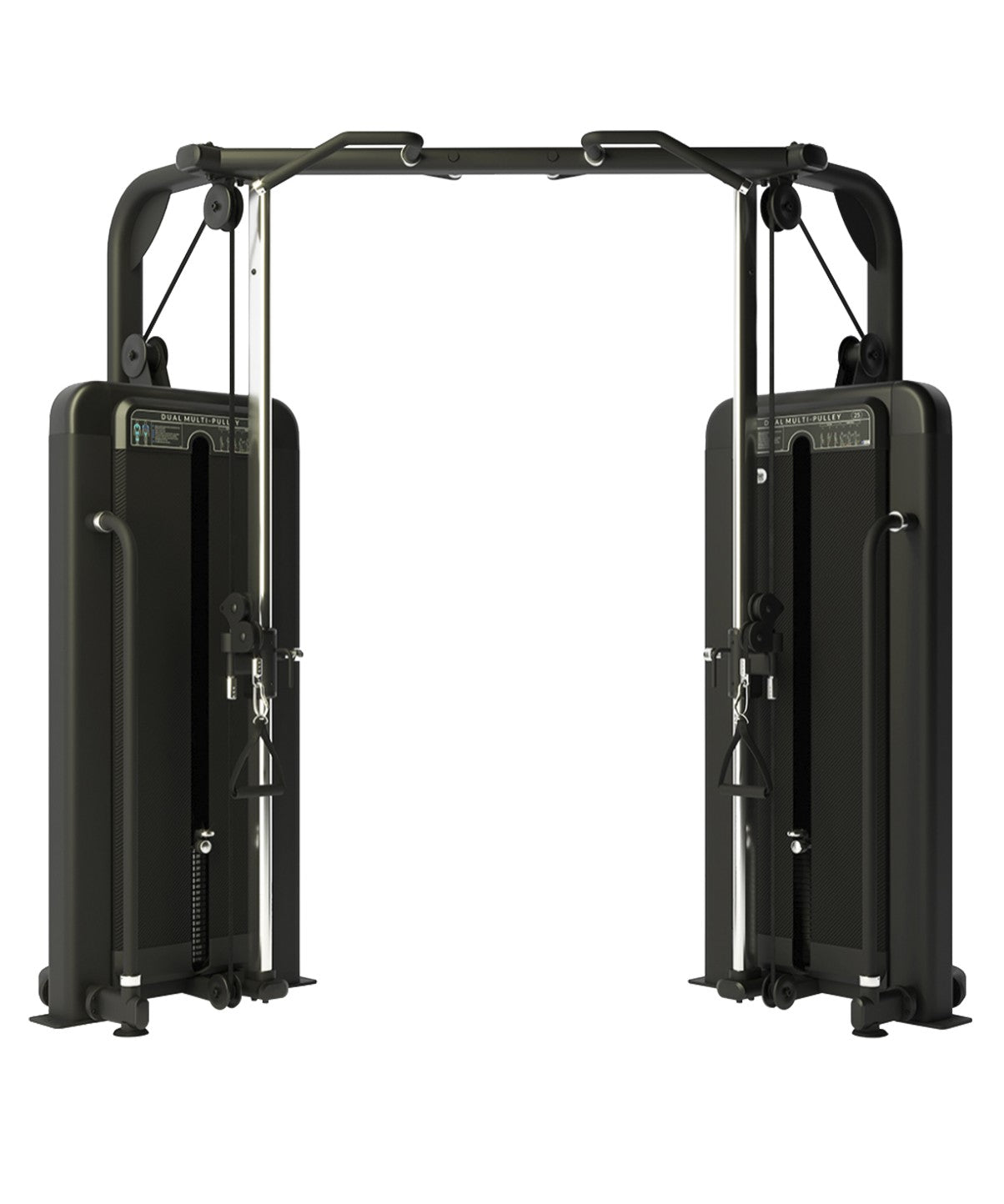 Dual Multi Pulley Weight Stack Towers for Home Gym - Heavy Duty Strength Training Equipment for Full Body Workouts | Perfect for CrossFit, Powerlifting & Functional Training