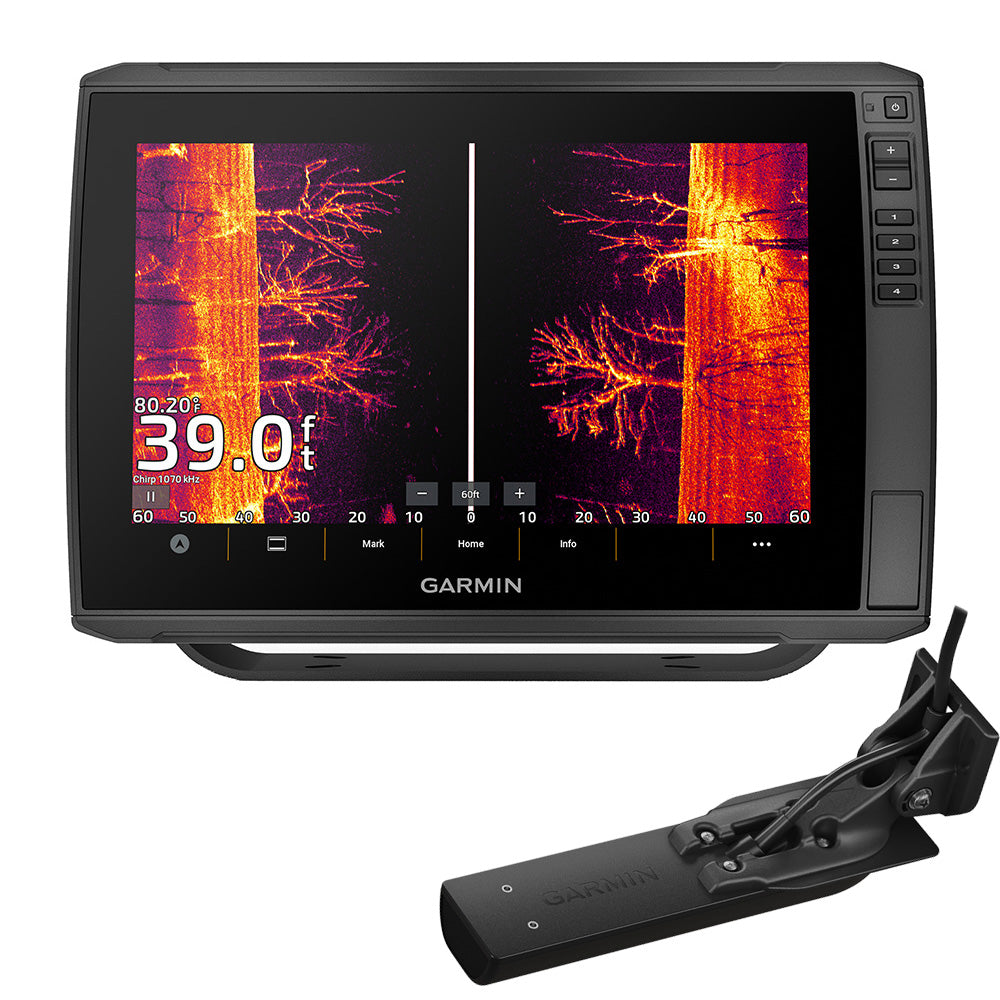 GARMIN ECHOMAP ULTRA 2 126SV GN+ Fishfinder with GT56UHD Transducer - High-Resolution Chartplotter for Offshore & Inshore Fishing
