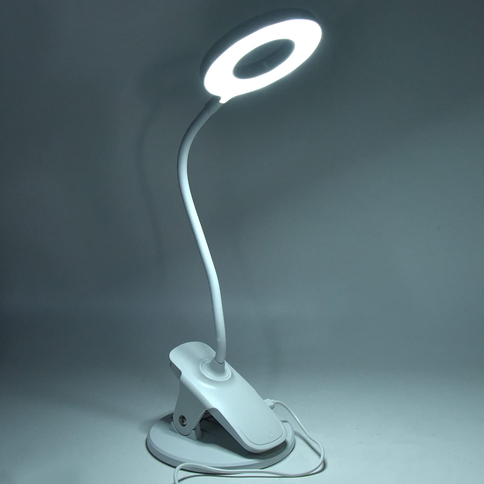 Kuweot LED Table Lamp - Foldable Reading Light with Eye Protection, USB-Powered Desk Lamp for Study, Bedroom, Office | Perfect for Night Reading, Working & Studying