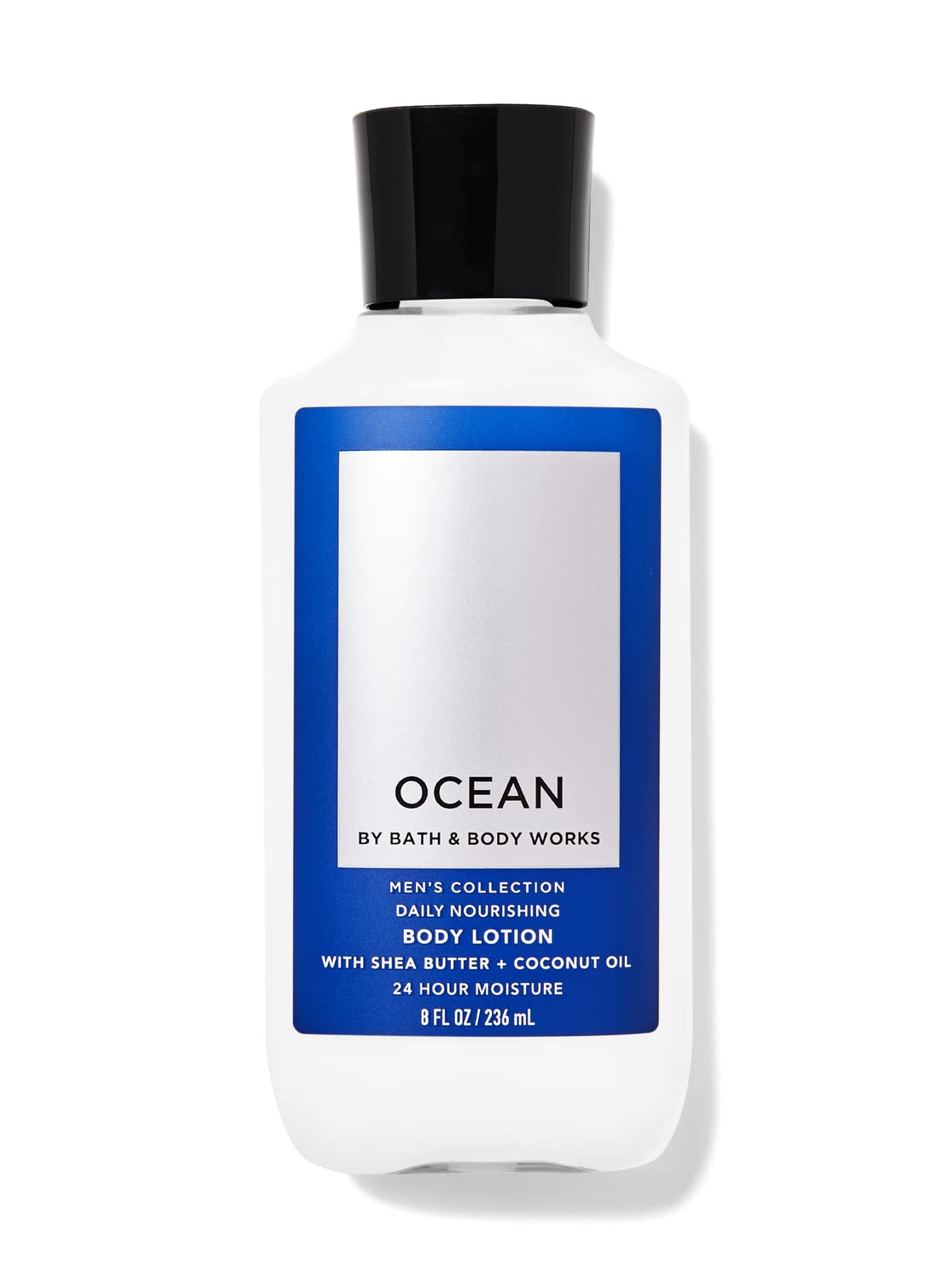 Bath & Body Works Ocean for Men Body Lotion - 8 oz Signature Collection Moisturizing Lotion for Dry Skin - Perfect for Daily Hydration & Post-Shave Care