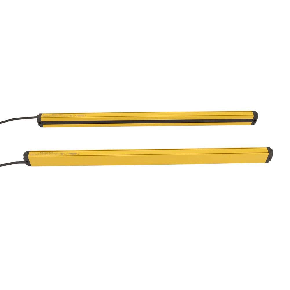 Oumefar DC 10-30V NPN/NC Safety Light Curtain Sensor Switch - 0.3-2M Detection Range for Forging Machine Tools (BEM1240-C-440NB) | Industrial Equipment Protection & Automation Safety Solution