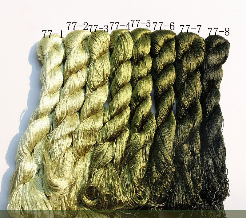 400m Suzhou Embroidery Mulberry Silk Thread (077) - Premium Hand Embroidery Yarn for Needlework, Cross Stitch & DIY Crafts - Perfect for Traditional Chinese Embroidery Projects