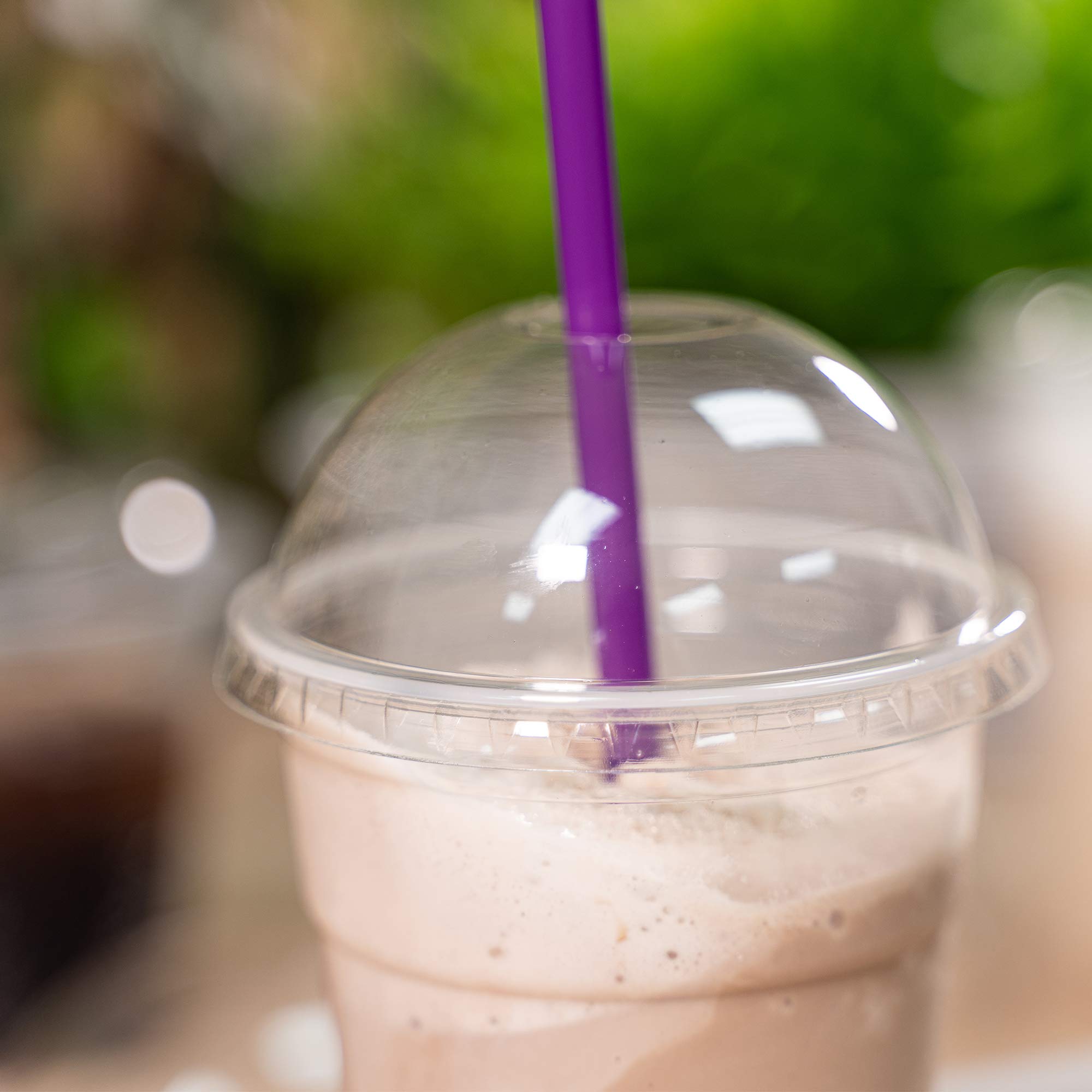 20 oz Clear Plastic Disposable Cold Cups - 50 Count Bulk Pack for Bubble Tea, Iced Coffee, Smoothies & Party Drinks | Perfect for Boba Shops, Cafés, and Home Entertaining