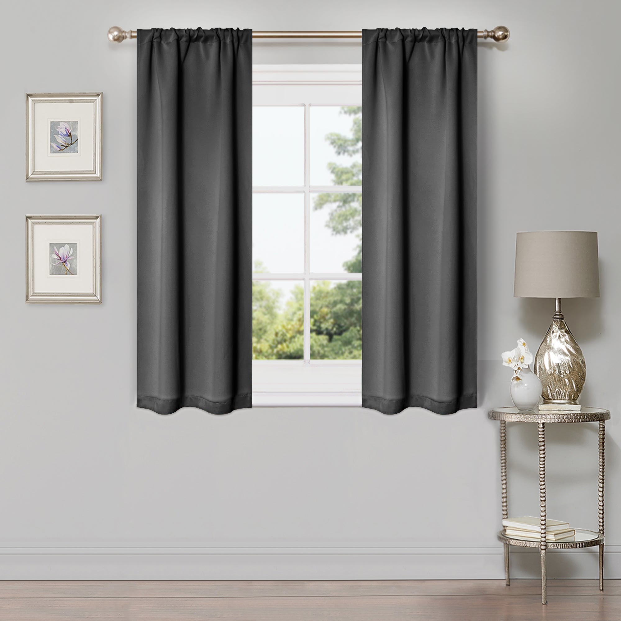 Blackout Curtains for Bedroom - Machine Washable, Thermal Insulated, Noise Reducing - Set of 2 Panels - Perfect for Nursery, Home Theater & Shift Workers (42x84 Inches)